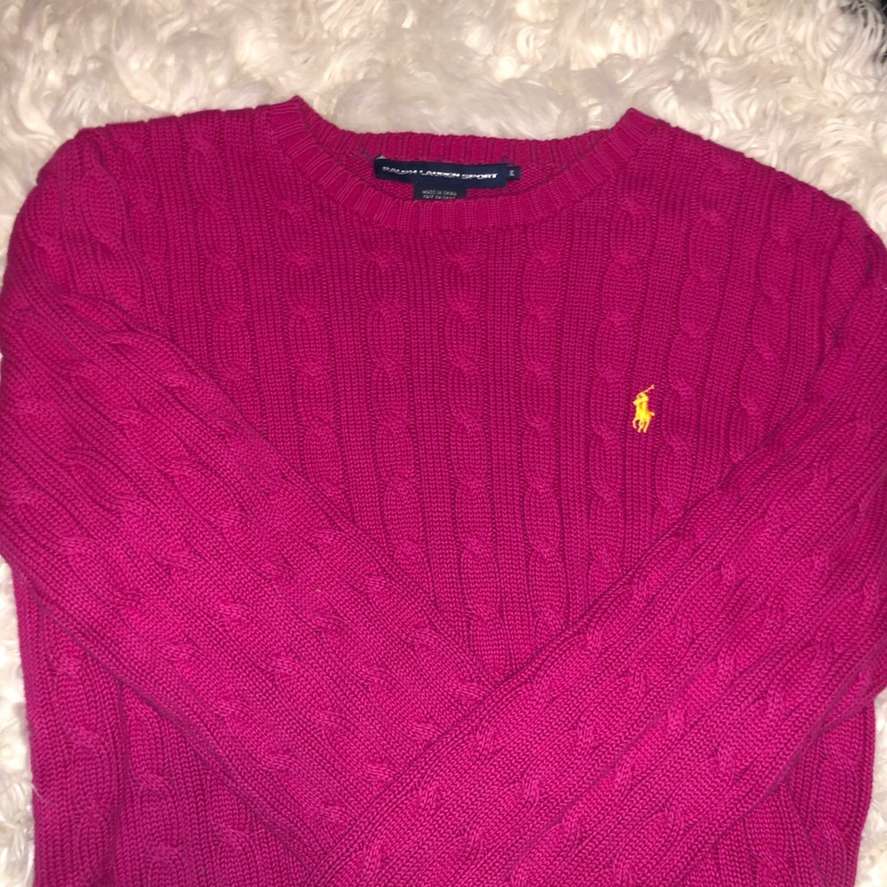 Ralph Lauren Sport cable knit sweater